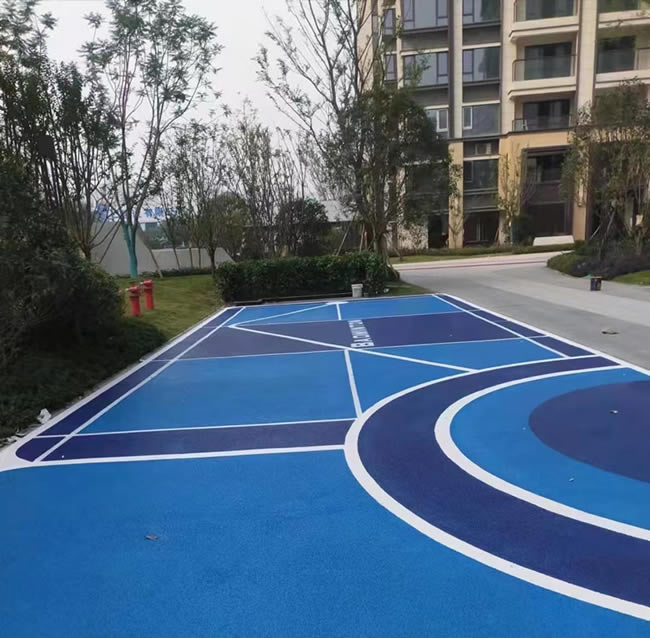 彩色防滑路面