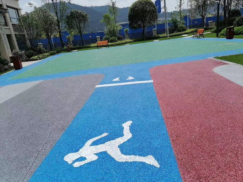 彩色防滑路面